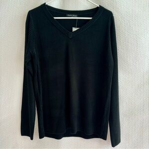Carol Rose Women’s Black Sweater Size: Large NWT
